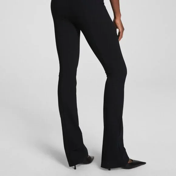 SPANX supersmooth™ PerfectFit Ponte Micro Flare Pant Slacks Classic Black S - Picture 6 of 6